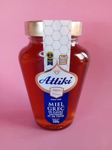 Miel grec de fleurs sauvages et de thym