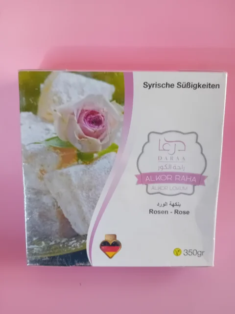 Rose-flavoured Syrian delight